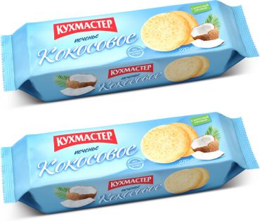 Kuhmaster Coconut Soft Dough Biscuits 270g x 2